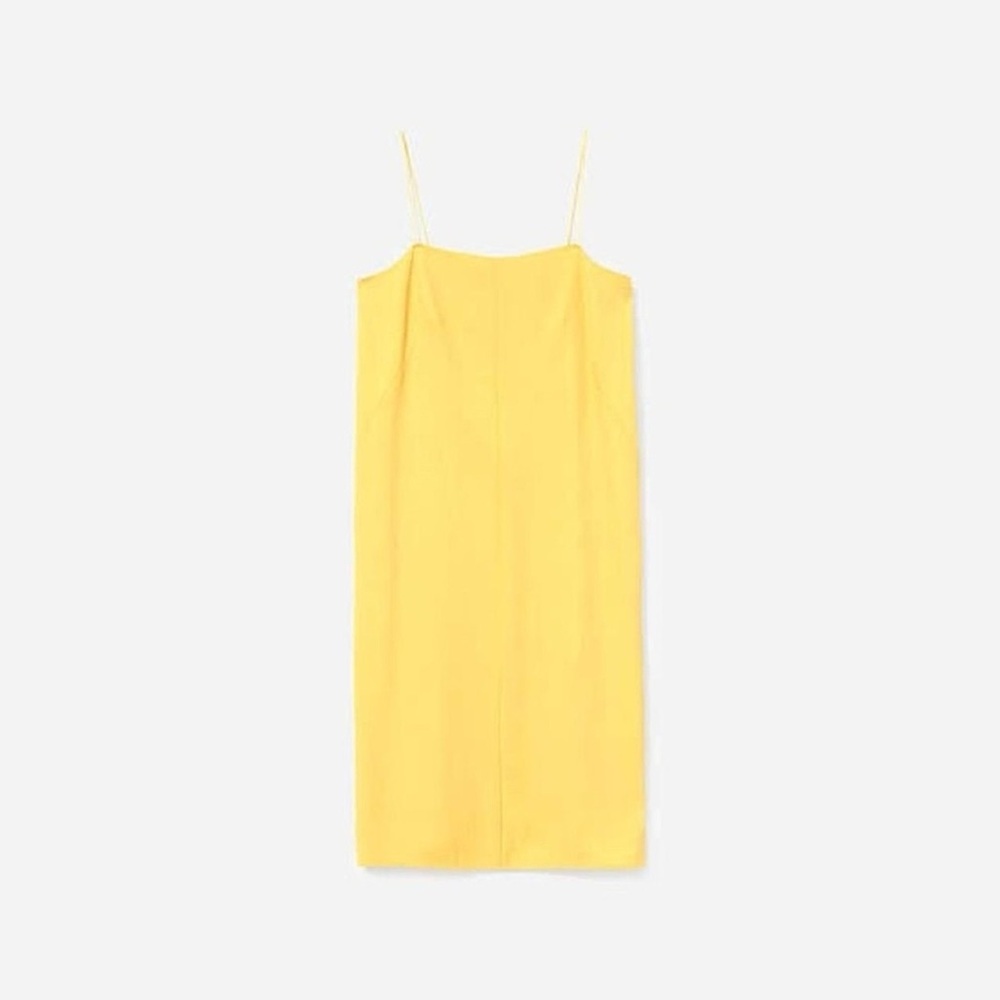 Everlane Butter Yellow Dress